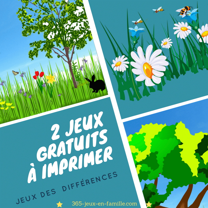 Jeux Gratuits A Imprimer 365 Jeux En Famille